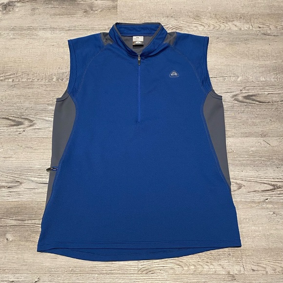 Nike ACG Sphere Dry 1/4 Zip Vest Men’s Size Large - Picture 1 of 4